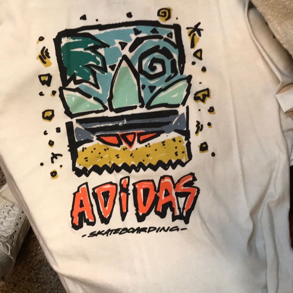 adidas skateboarding tee